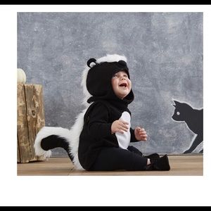 New! So stinking cute Skunk costume.